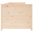 vidaXL tömör fenyőfa kanapéágy matrac nélkül 90 x 190 cm