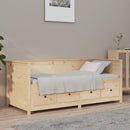 vidaXL tömör fenyőfa kanapéágy matrac nélkül 90 x 190 cm