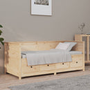 vidaXL kanapéágy ágy matrac 75x190 cm tömör fa fenyőfa