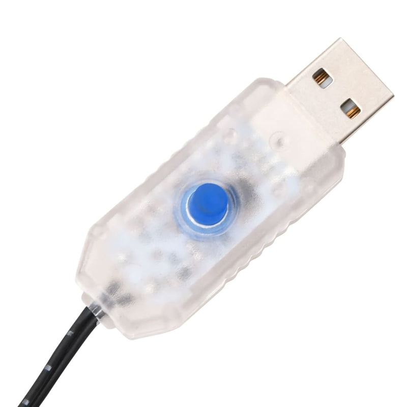 vidaXL LED-es pálmafa 96 meleg fehér LED-del 180 cm