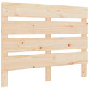 vidaXL tömör fenyőfa fejtámla 90x3x80 cm