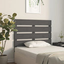 vidaXL szürke tömör fenyőfa fejtámla 100 x 3 x 80 cm