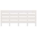 vidaXL fehér tömör fenyőfa fejtámla 150 x 3 x 80 cm