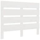 vidaXL fehér tömör fenyőfa fejtámla 75 x 3 x 80 cm