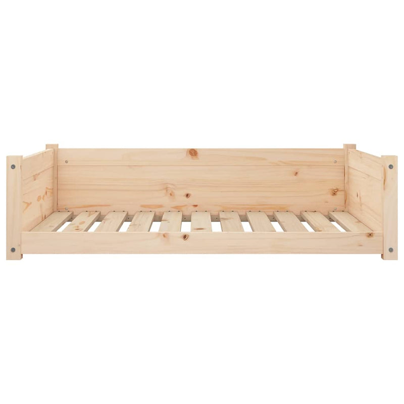 vidaXL tömör fenyőfa kutyaágy 95,5x65,5x28 cm