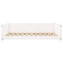 vidaXL fehér tömör fenyőfa kutyaágy 95,5x65,5x28 cm