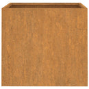 vidaXL 2 db corten acél növénytartó 32 x 30 x 29 cm