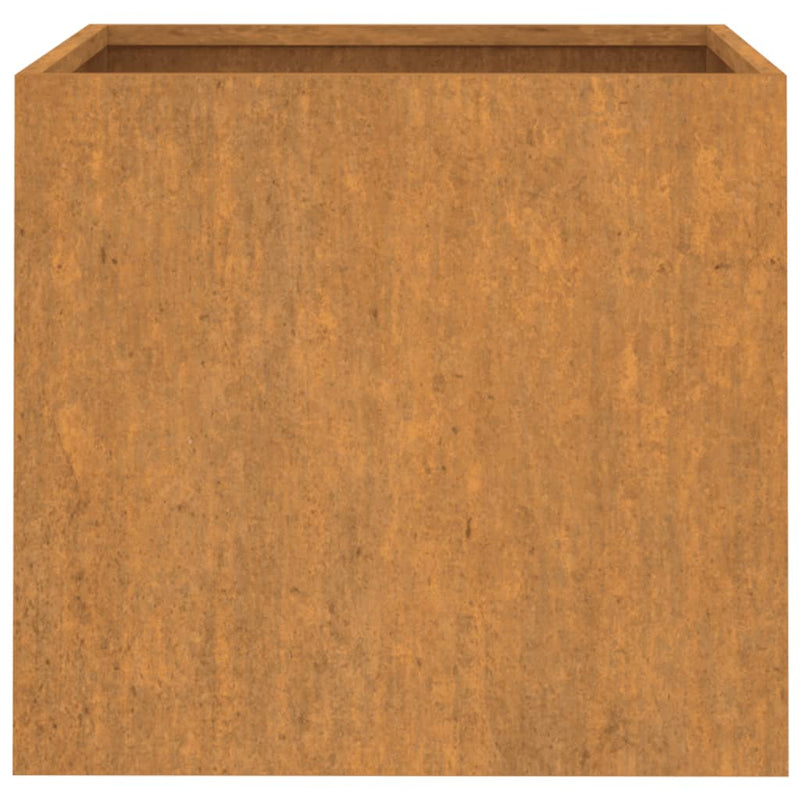 vidaXL 2 db corten acél növénytartó 32 x 30 x 29 cm