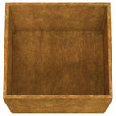 vidaXL 2 db corten acél növénytartó 32 x 30 x 29 cm