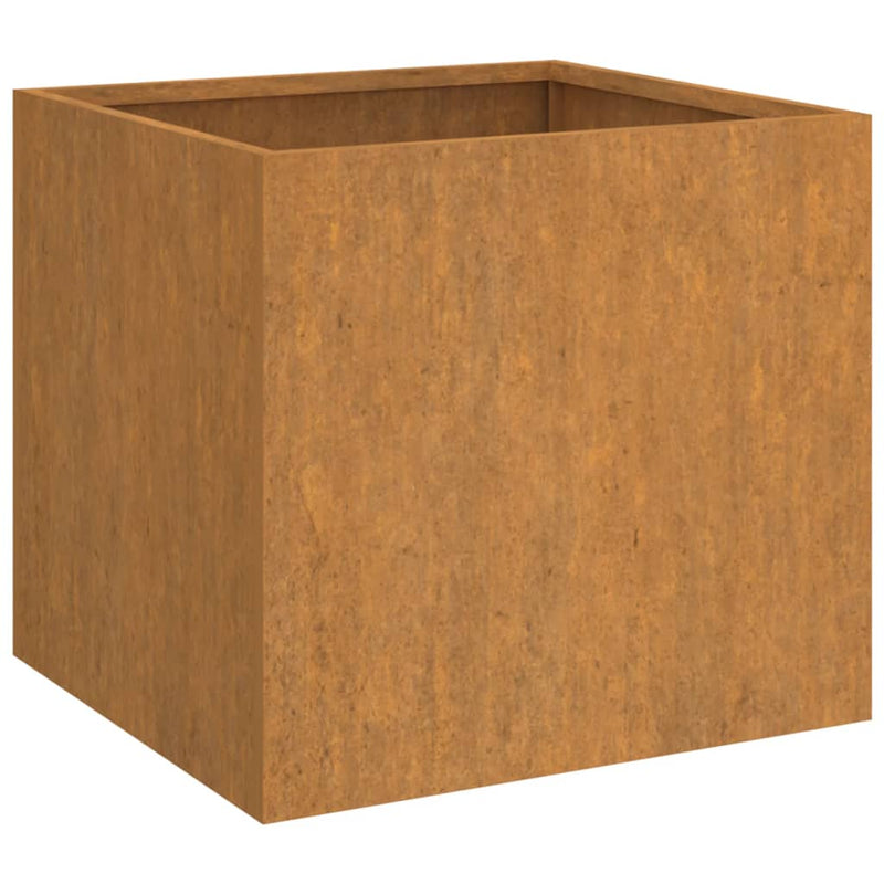 vidaXL 2 db corten acél növénytartó 42x40x39 cm