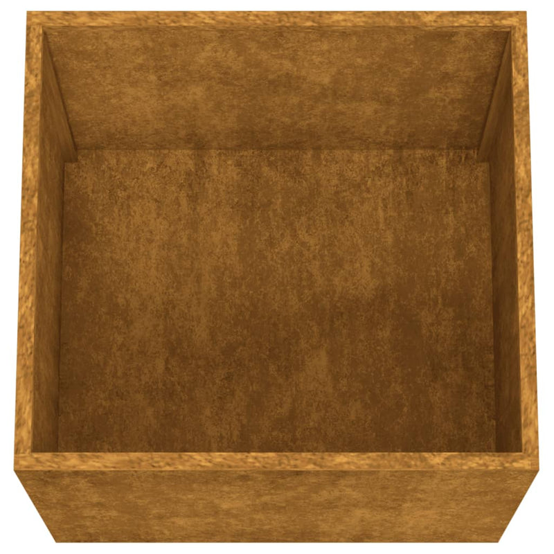 vidaXL 2 db corten acél növénytartó 42x40x39 cm