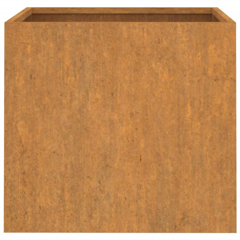 vidaXL 2 db corten acél növénytartó 49x47x46 cm