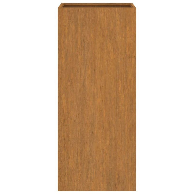 vidaXL corten acél növénytartó 32x29x75 cm
