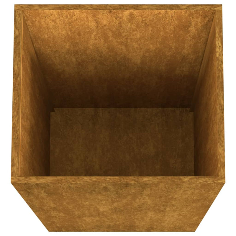 vidaXL corten acél növénytartó 32x29x75 cm