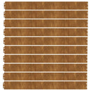 vidaXL 10 db rugalmas corten acél gyepszegély 10 x 103 cm