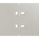 vidaXL 10 db rugalmas corten acél gyepszegély 10 x 103 cm