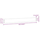 vidaXL 10 db rugalmas corten acél gyepszegély 10 x 103 cm