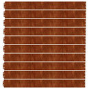 vidaXL 10 db rugalmas corten acél gyepszegély 10 x 103 cm