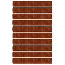 vidaXL Fűszegélyezés 10 pcs 15 x 103 cm Időjárásálló Acél Rozsdás