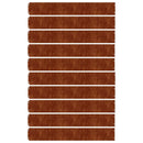 vidaXL 10 db rugalmas corten acél gyepszegély 15 x 103 cm