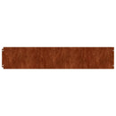 vidaXL 10 db rugalmas corten acél gyepszegély 20 x 103 cm
