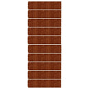 vidaXL Fűszegélyezés 10 pcs 25 x 103 cm Időjárásálló Acél Rozsdás