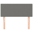 vidaXL sötétszürke szövet fejtámla 80 x 5 x 78/88 cm