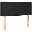 vidaXL fekete műbőr fejtámla 80 x 5 x 78/88 cm