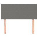 vidaXL sötétszürke szövet fejtámla 100x5x78/88 cm