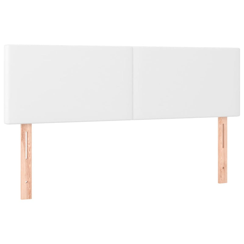 vidaXL 2 db fehér műbőr fejtámla 72 x 5 x 78/88 cm