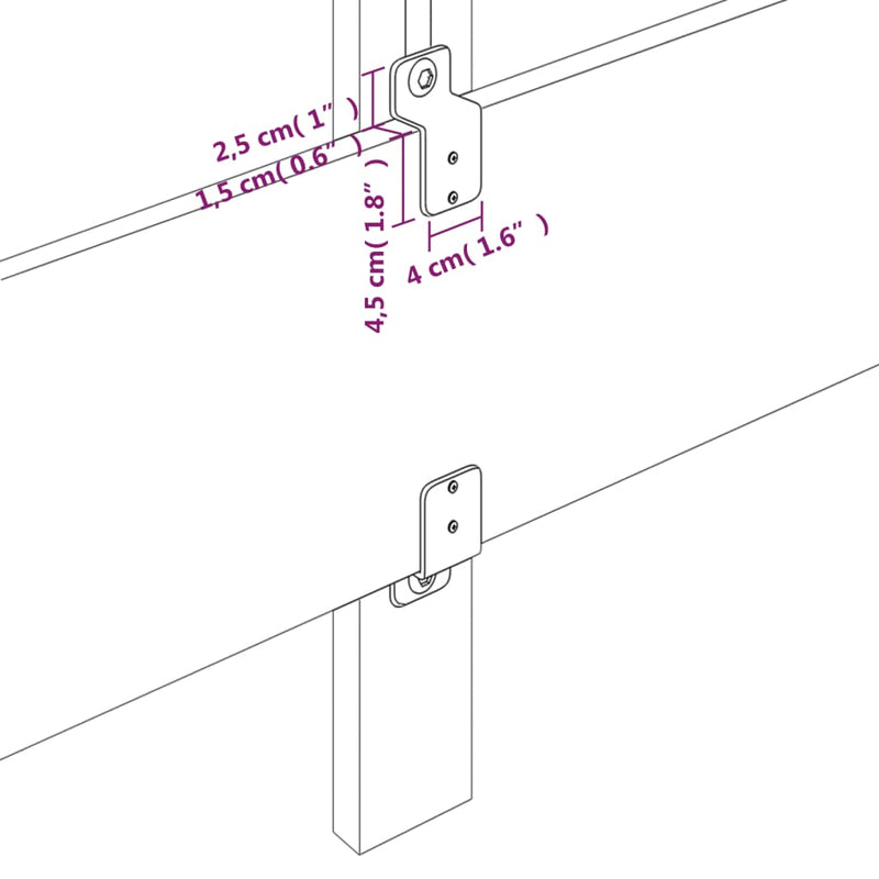 vidaXL 2 db fekete bársony fejtámla 72 x 5 x 78/88 cm