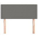 vidaXL sötétszürke szövet fejtámla 90x5x78/88 cm