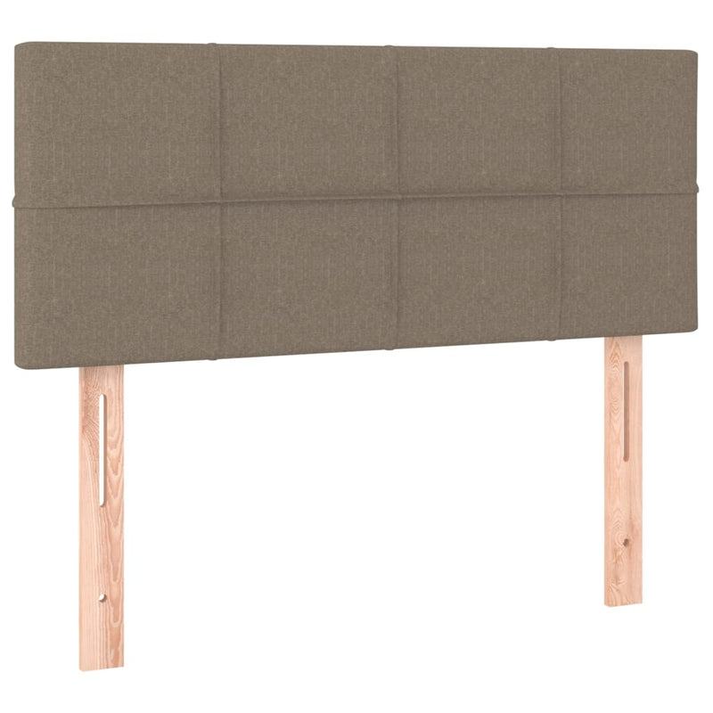 vidaXL tópszínű szövet fejtámla 100x5x78/88 cm