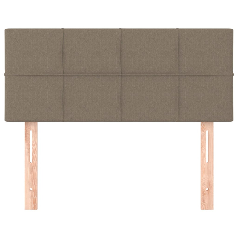 vidaXL tópszínű szövet fejtámla 100x5x78/88 cm