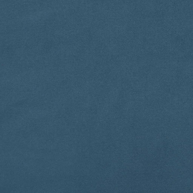 vidaXL sötétkék bársony fejtámla 80 x 5 x 78/88 cm