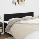 vidaXL fekete szövet fejtámla 180 x 5 x 78/88 cm