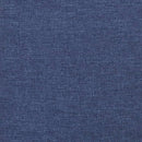 vidaXL kék szövet fejtámla 90x5x78/88 cm