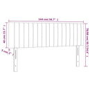 vidaXL 2 db sötétszürke szövet fejtámla 72 x 5 x 78/88 cm