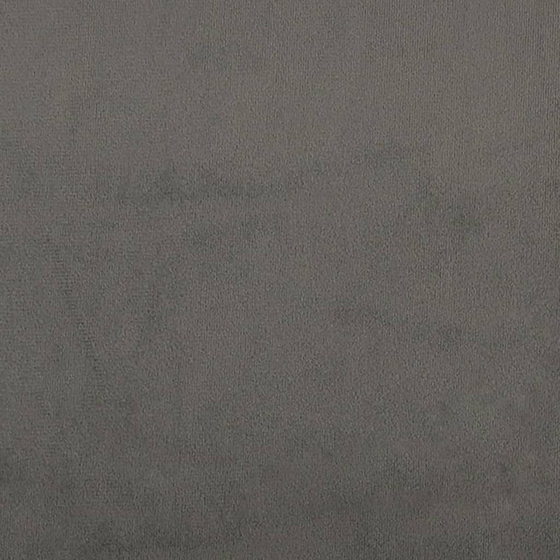 vidaXL 2 db sötétszürke bársony fejtámla 80x7x78/88 cm