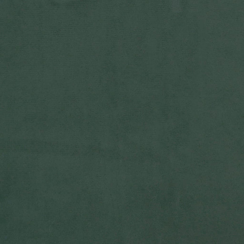 vidaXL sötétzöld bársony fejtámla 100x5x78/88 cm