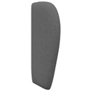 vidaXL Fejtámla Fül Homályos Szürke 40 x 23 x 6 cm szövet