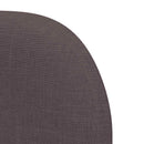 vidaXL Fejtámla Fül Barna 40 x 23 x 6 cm szövet