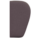 vidaXL Fejtámla Fül Barna 40 x 23 x 6 cm szövet