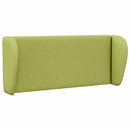 vidaXL Fejtámla Fül Zöld 40 x 23 x 6 cm szövet