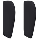 vidaXL Fejtámla Fül Fekete 40 x 23 x 6 cm PVC