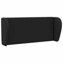 vidaXL Fejtámla Fül Fekete 40 x 23 x 6 cm PVC