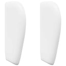 vidaXL Fejtámla Fül Fehér PVC