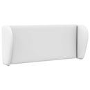 vidaXL Fejtámla Fül Fehér PVC
