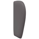 vidaXL Fejtámla Fül Homályos Szürke 40 x 23 x 6 cm PVC
