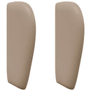 vidaXL Fejtámla Fül Sárgásbarna 40 x 23 x 6 cm PVC